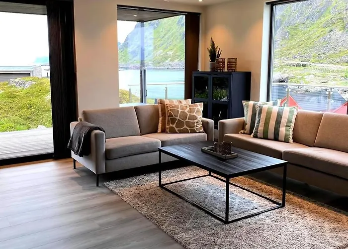 Modern With Amazing View Tatil Evi Ballstad