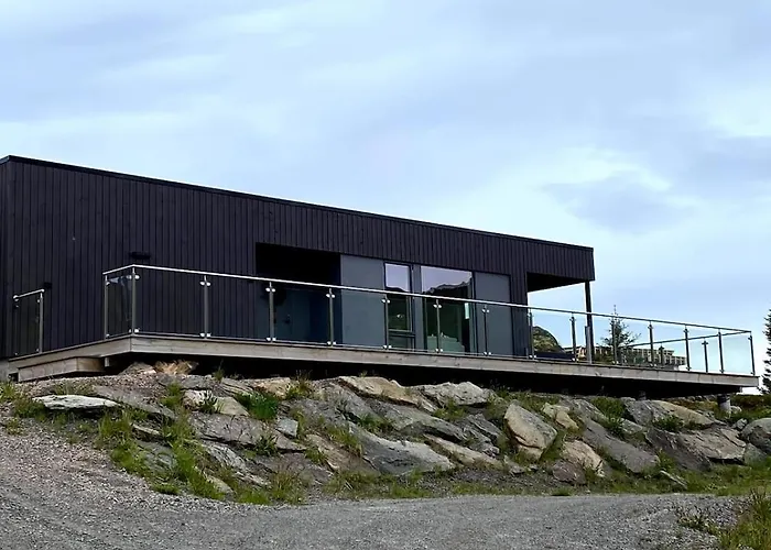 Tatil Evi Modern With Amazing View Ballstad